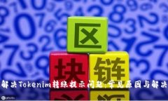 如何解决Tokenim转账提示问题:常见原因与解决方